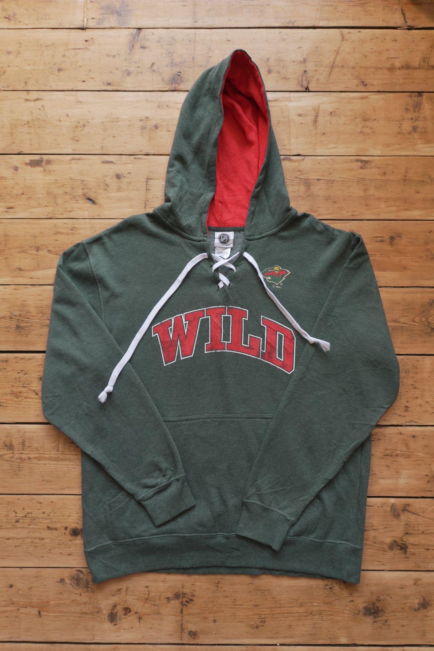 Hoodie Vintage Hockey NHL Minnesota Wild Cats 2000s US Sportswear