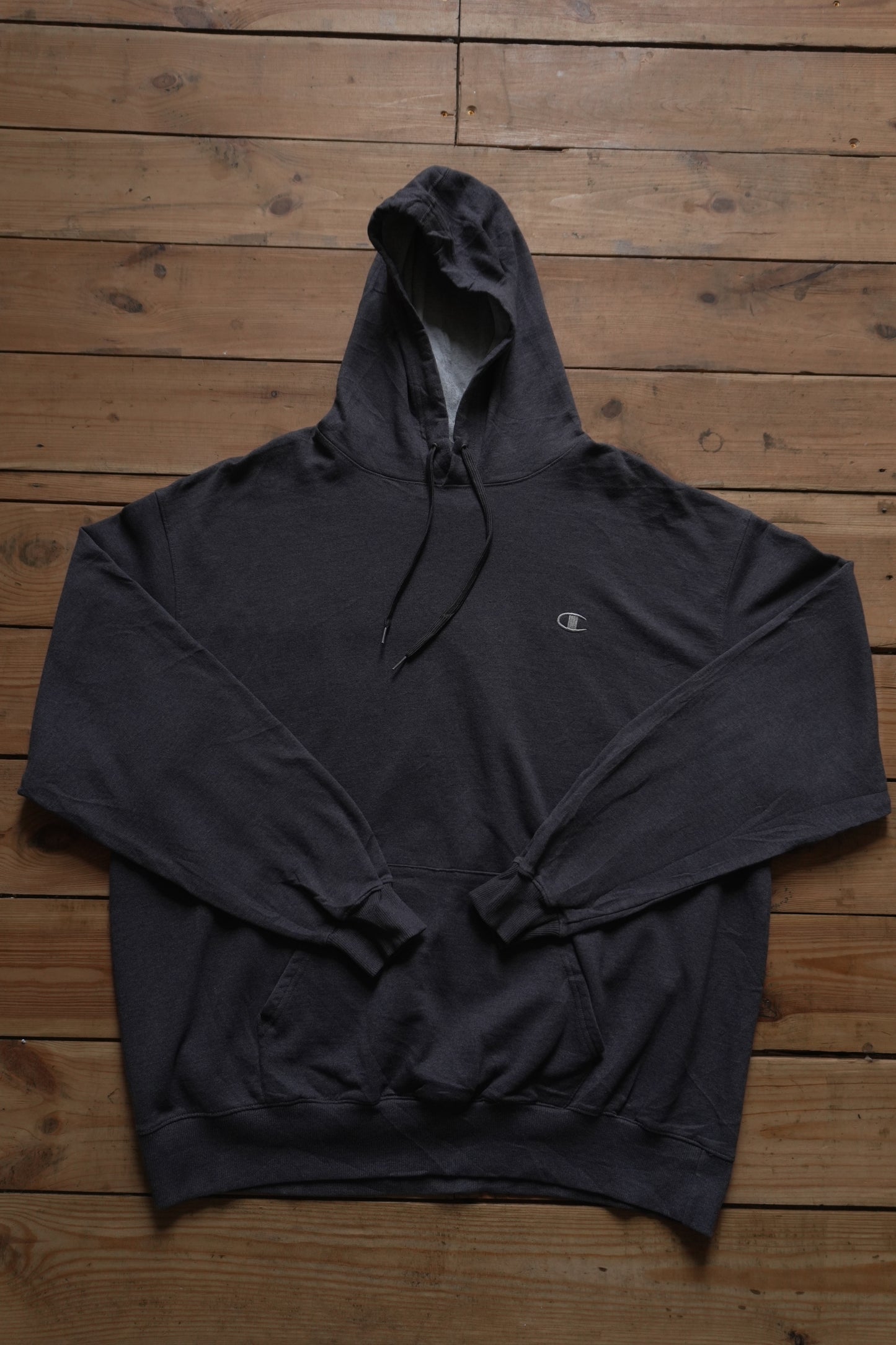 Hoodie Champion Eco Grey Men's 2XL Sportswear Casual Pullover