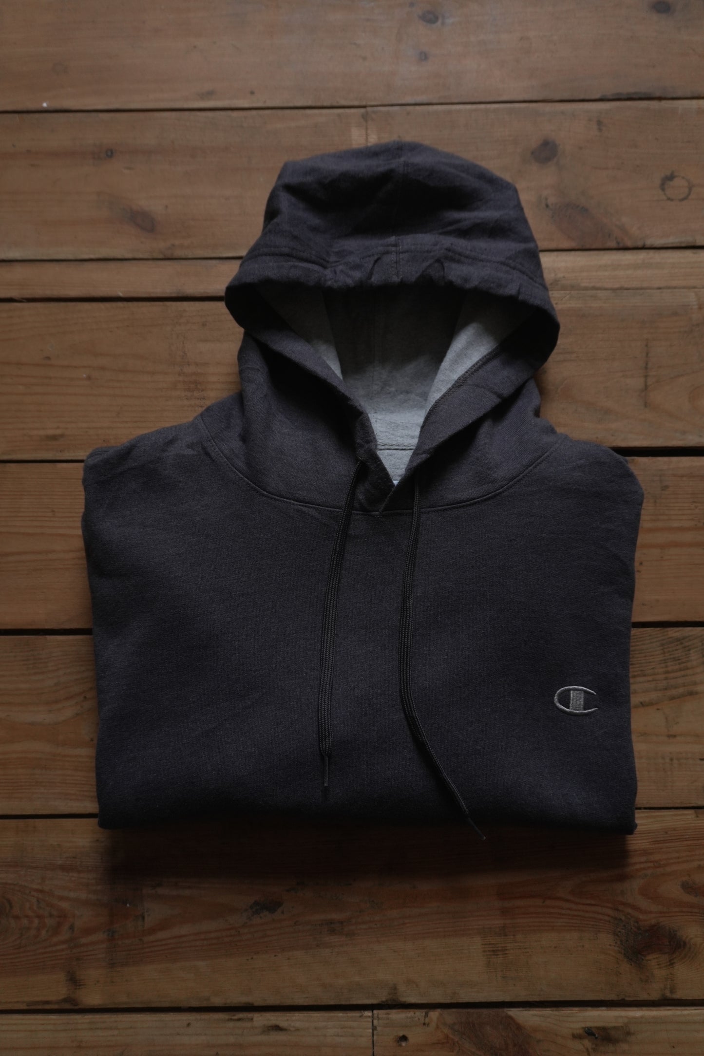 Hoodie Champion Eco Grey Men's 2XL Sportswear Casual Pullover