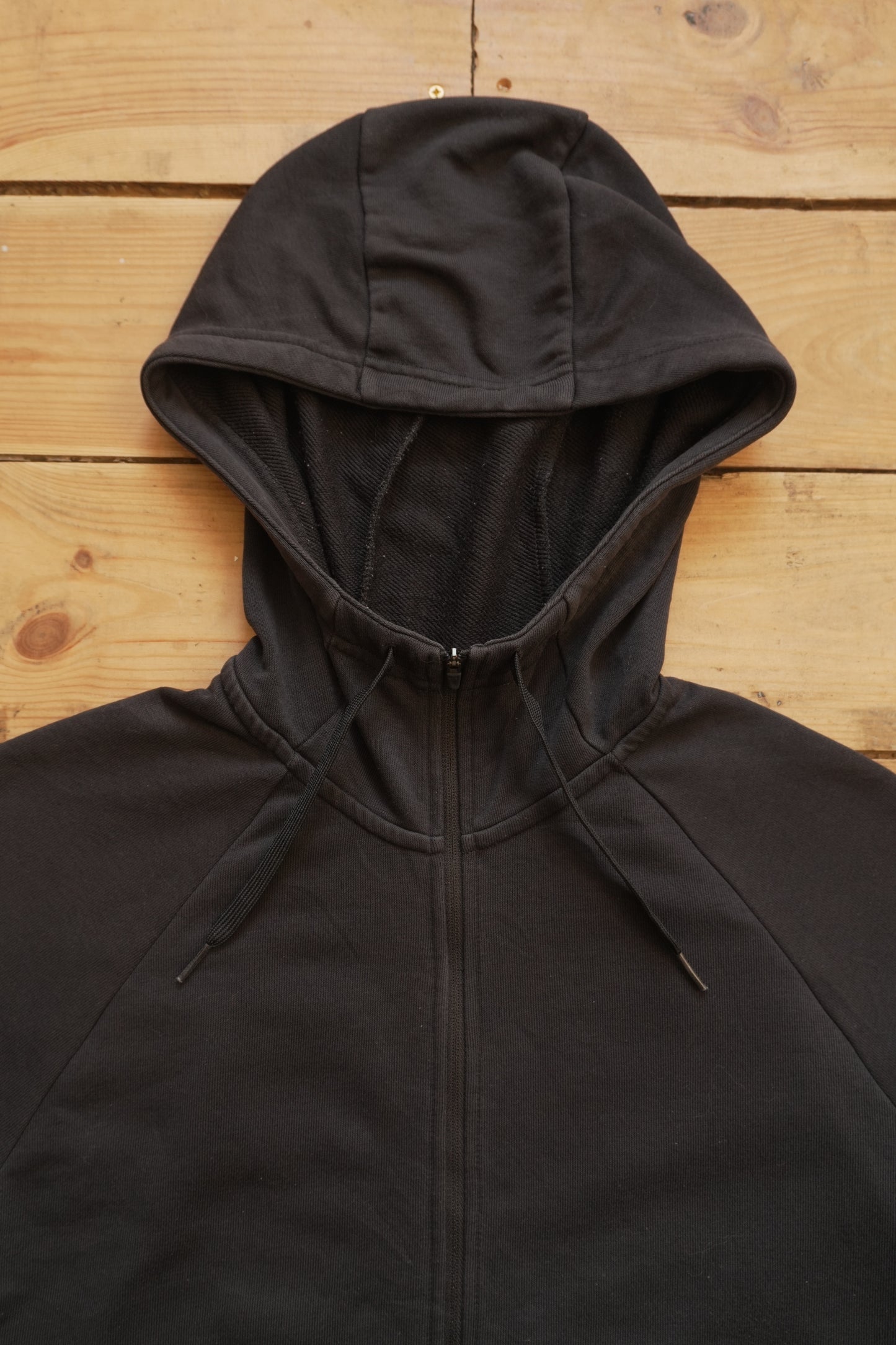 Hoodie Nike Dri-FIT 2010's Black Men's Small Lower Hem Design Full Zip