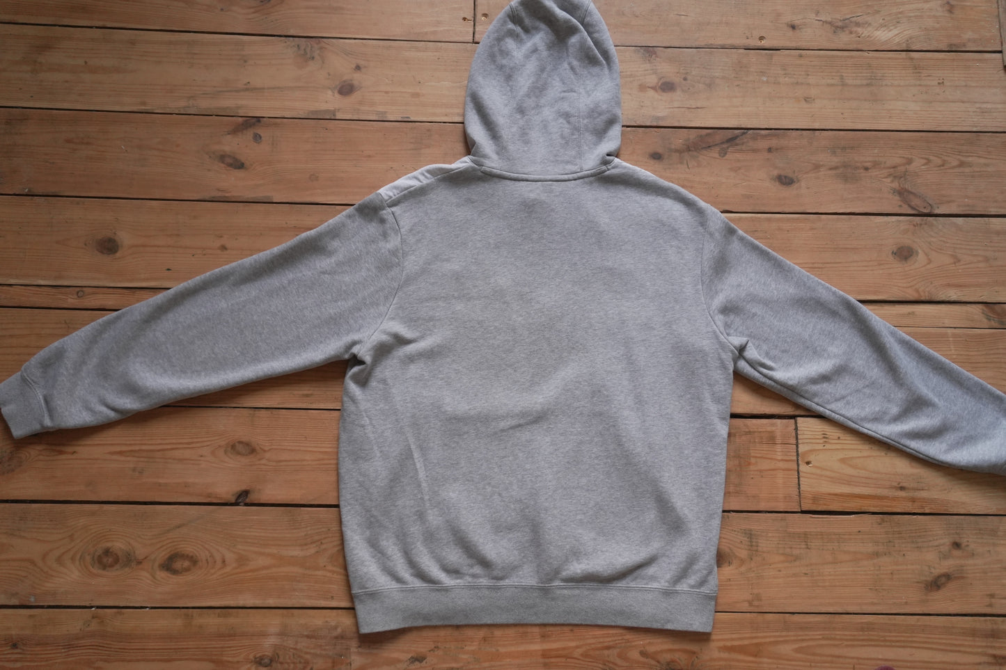Nike Hoodie Grey White Shoulder Detail Men's Medium Sportswear