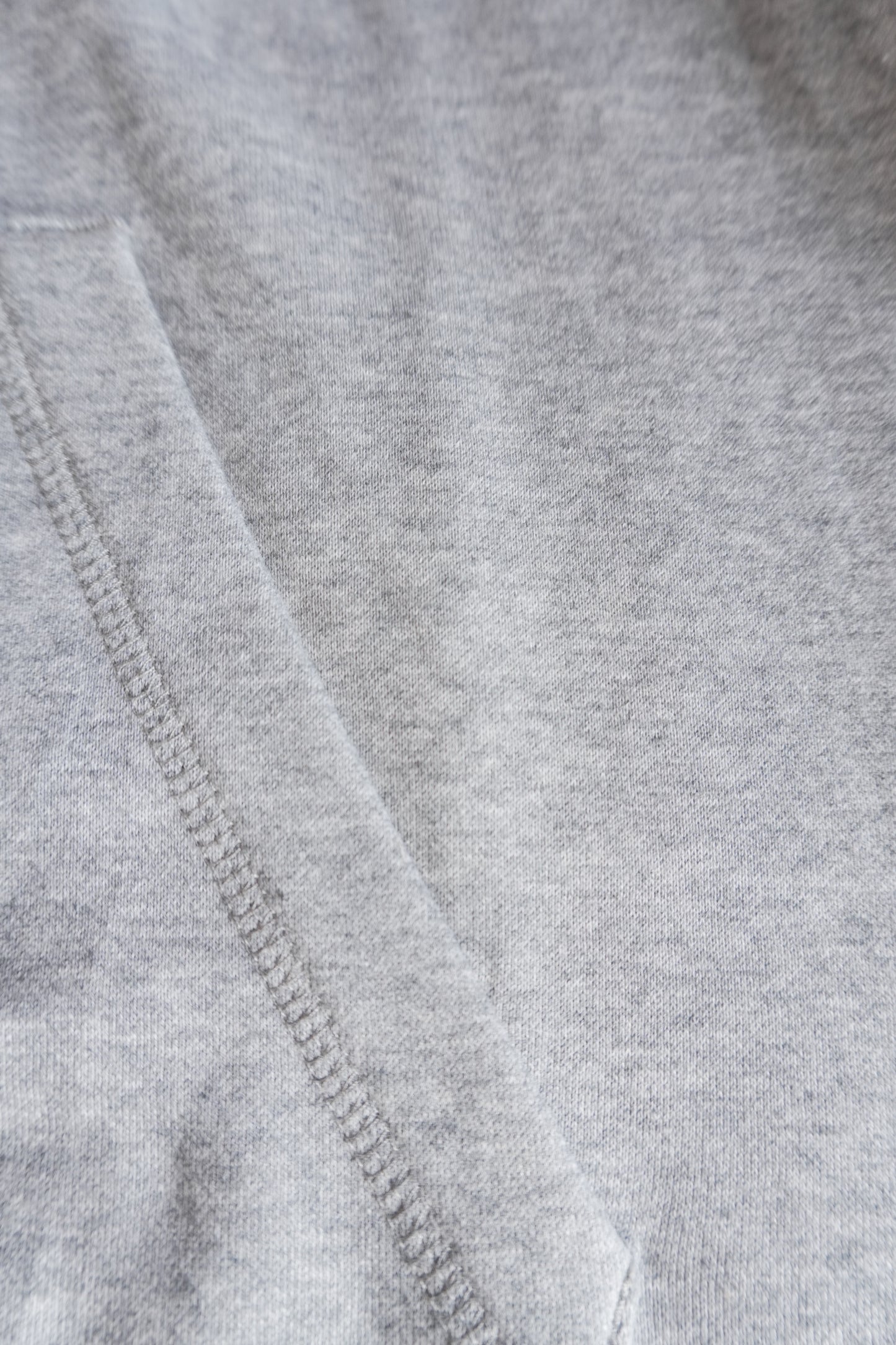 Hoodie Puma Grey Men's Large Full Zip Black Print on Sleeve