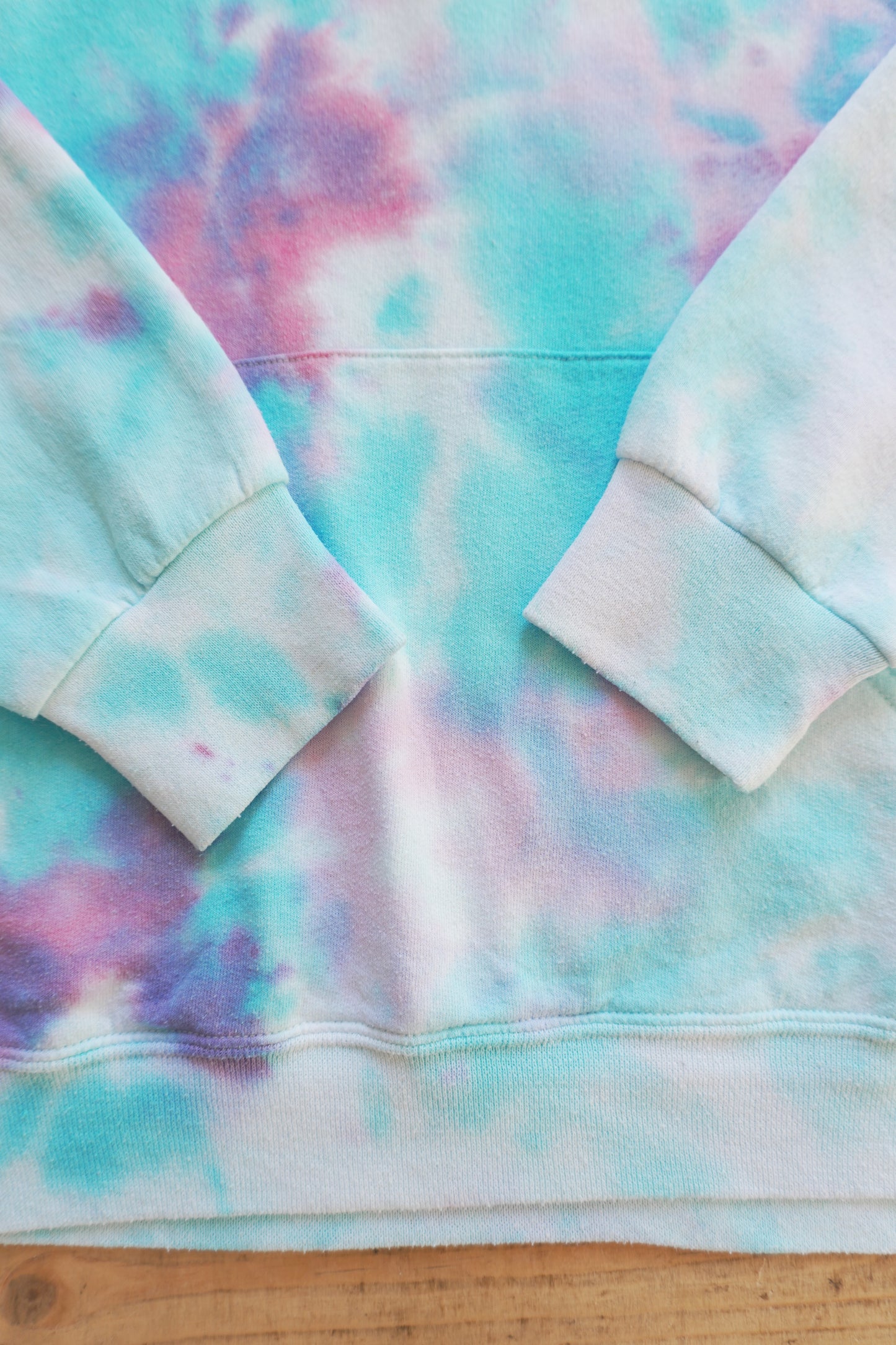 Outer Banks Hoodie Tie Dye Pink Turquoise Netflix TV Show Jerzees Men's Large