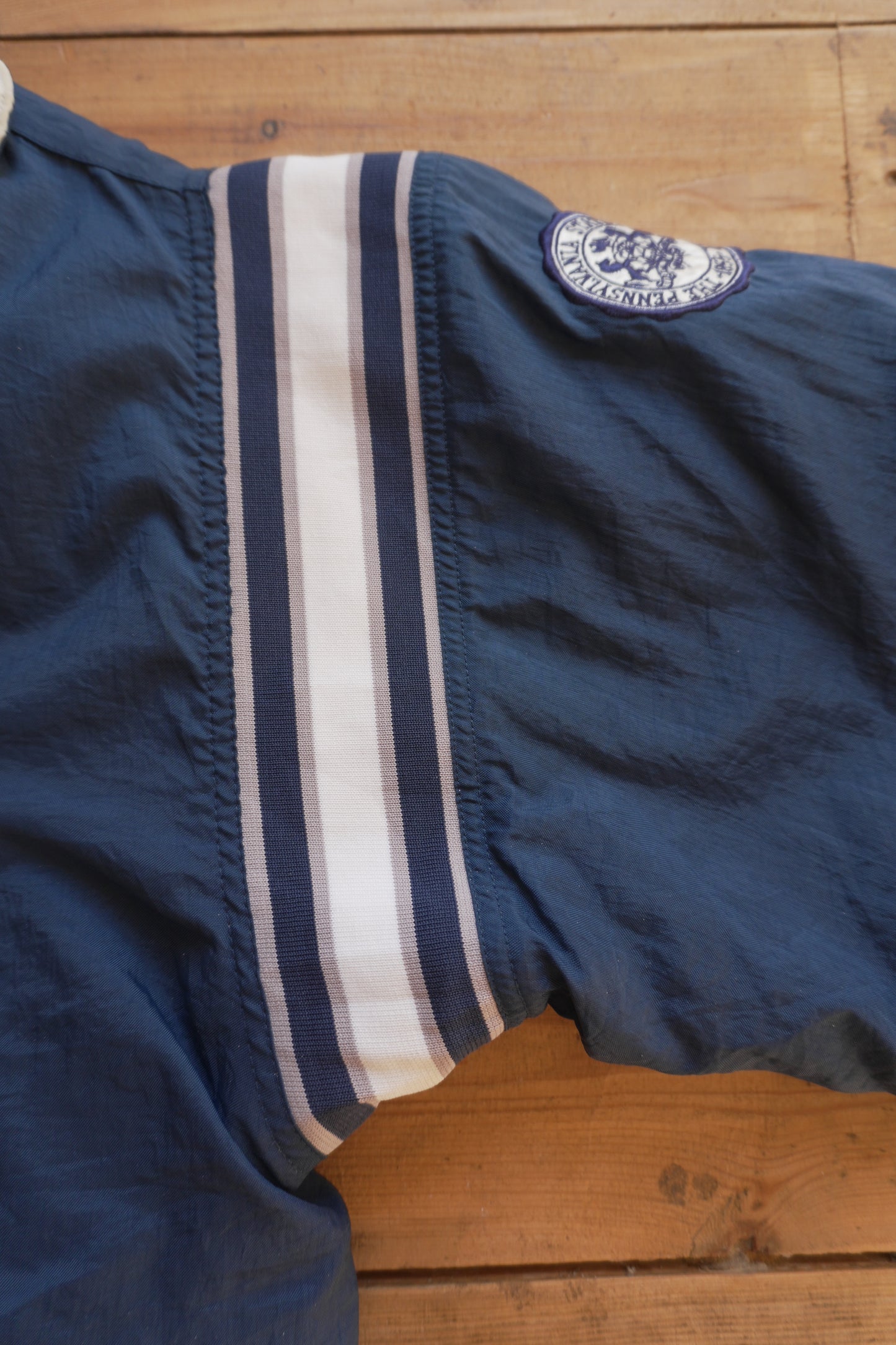 Vintage Reversible Penn State Jacket Pro Player Footlocker Hooded University Coat Collegiate