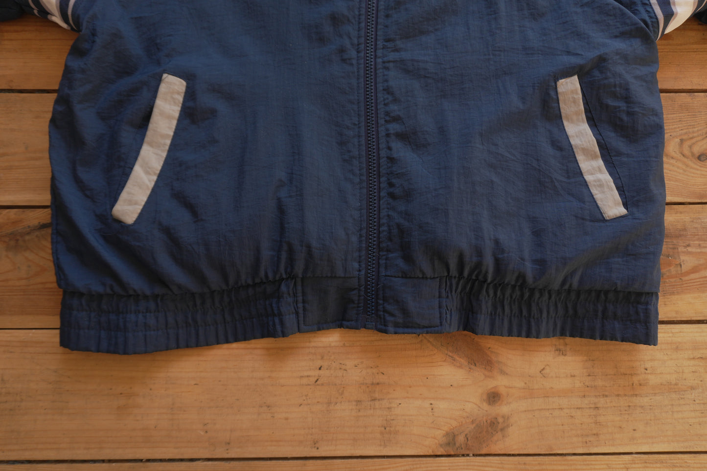 Vintage Reversible Penn State Jacket Pro Player Footlocker Hooded University Coat Collegiate