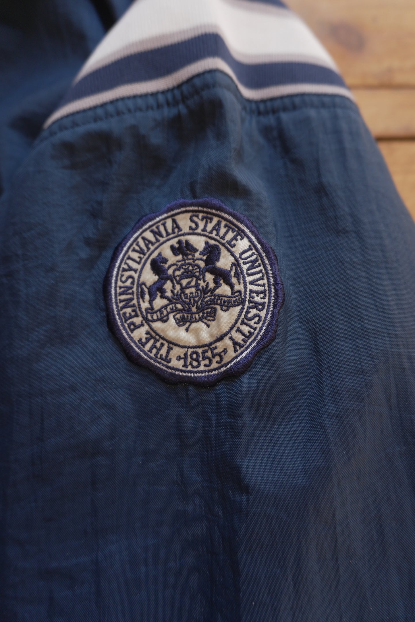 Vintage Reversible Penn State Jacket Pro Player Footlocker Hooded University Coat Collegiate