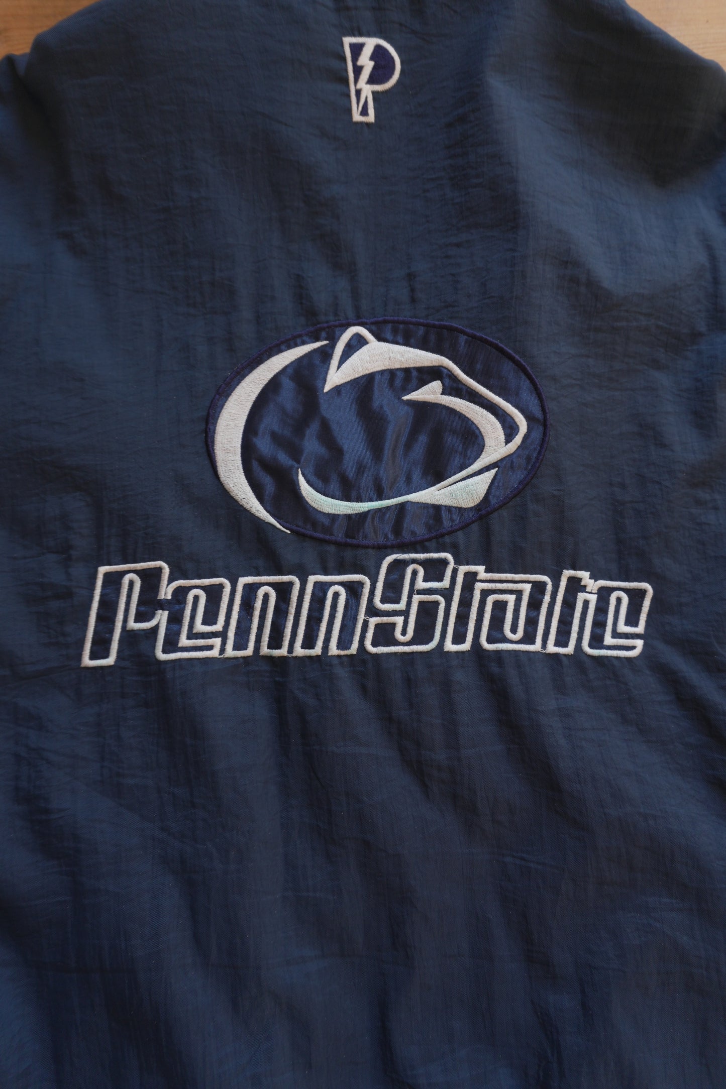 Vintage Reversible Penn State Jacket Pro Player Footlocker Hooded University Coat Collegiate