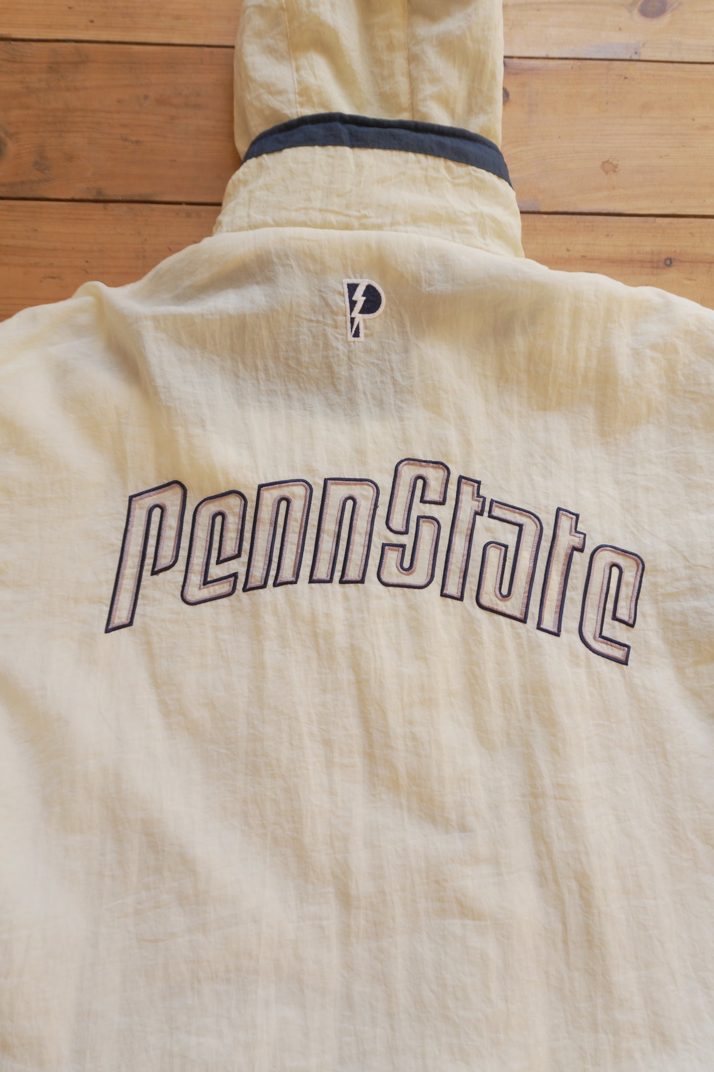 Vintage Reversible Penn State Jacket Pro Player Footlocker Hooded University Coat Collegiate
