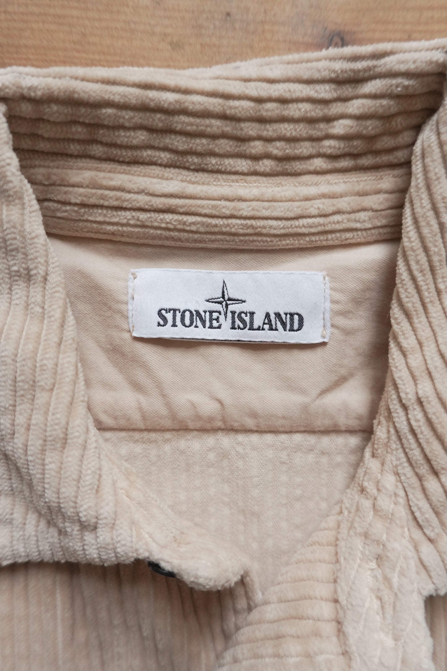 Stone Island Shirt Corduroy Over Shirt Men's Small Cord Shacket