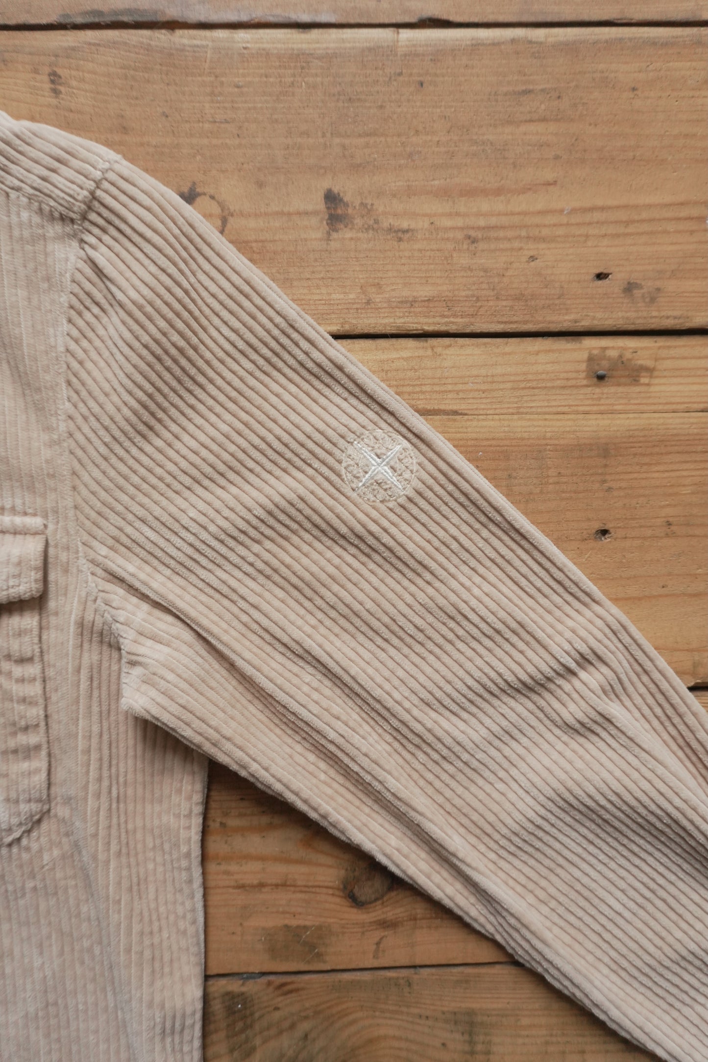 Stone Island Shirt Corduroy Over Shirt Men's Small Cord Shacket
