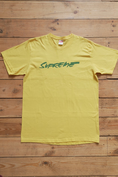 Supreme Yellow "Justice for All" T-shirt Made in USA Early 2000's Men's Large