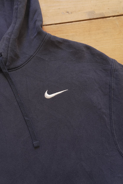 Hoodie Nike Vintage 2000's Y2K WNS Hockey Navy Blue Men's Large