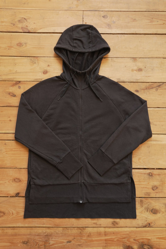 Hoodie Nike Dri-FIT 2010's Black Men's Small Lower Hem Design Full Zip