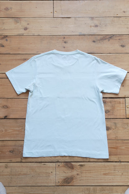 Kaws x Sesame Street x Uniqlo T-shirt Light Blue Printed Men's Medium