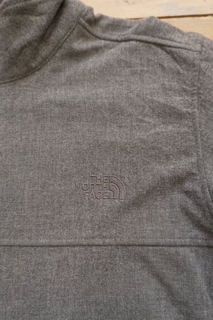 Jacket The North Face Vintage Wool Blend Grey Men's XL Zip Pockets Full Zip