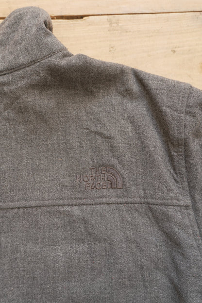 Jacket The North Face Vintage Wool Blend Grey Men's XL Zip Pockets Full Zip