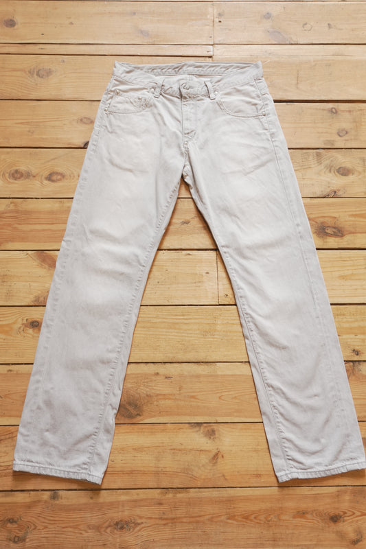 Vintage Carhartt Jeans Light Grey Wash Straight Leg W30 L32 Y2K