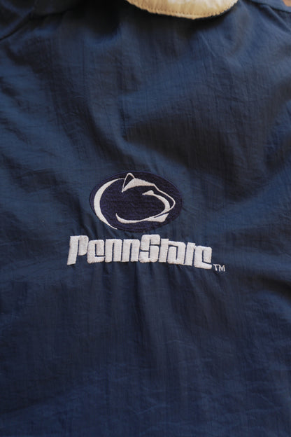 Vintage Reversible Penn State Jacket Pro Player Footlocker Hooded University Coat Collegiate