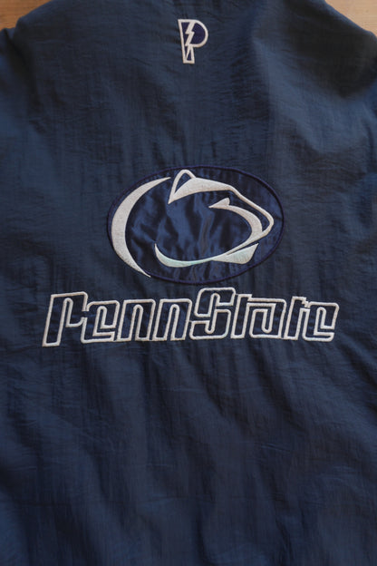 Vintage Reversible Penn State Jacket Pro Player Footlocker Hooded University Coat Collegiate