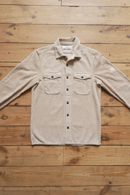 Stone Island Shirt Corduroy Over Shirt Men's Small Cord Shacket