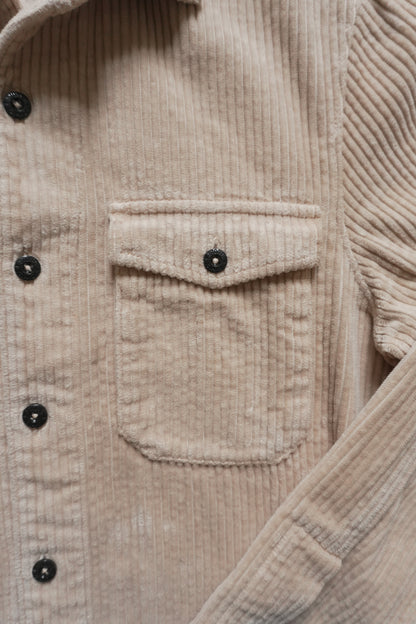 Stone Island Shirt Corduroy Over Shirt Men's Small Cord Shacket