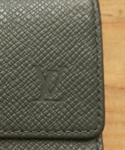 Louis Vuitton Green Leather Keycase Epi Leather Keyholder with Box