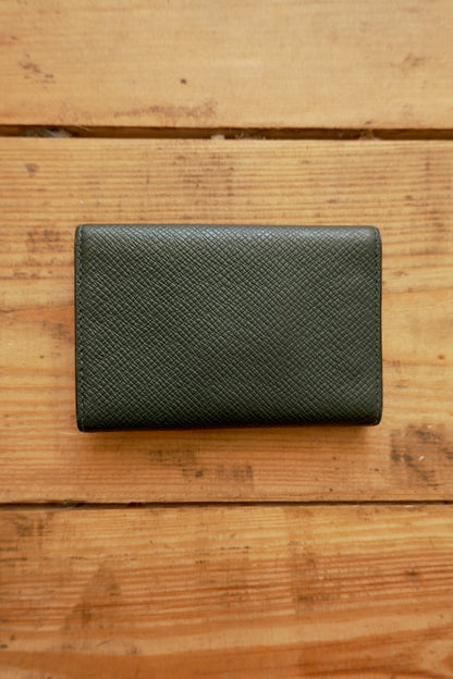 Louis Vuitton Green Leather Keycase Epi Leather Keyholder with Box