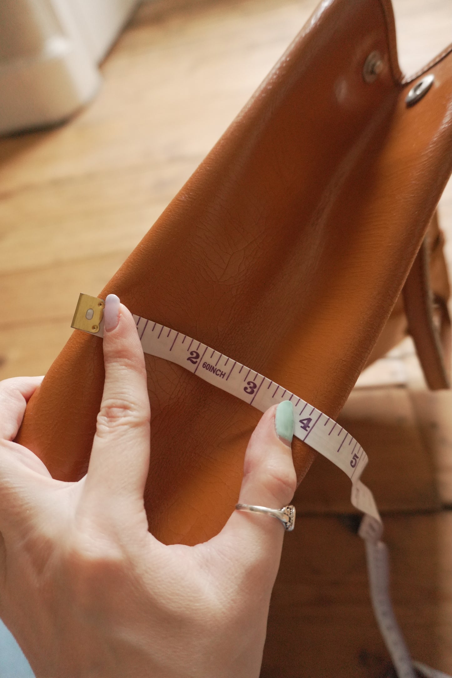 Longchamp Leather Tote Bag Orange Roseau Handbag Horse Logo with dust bag