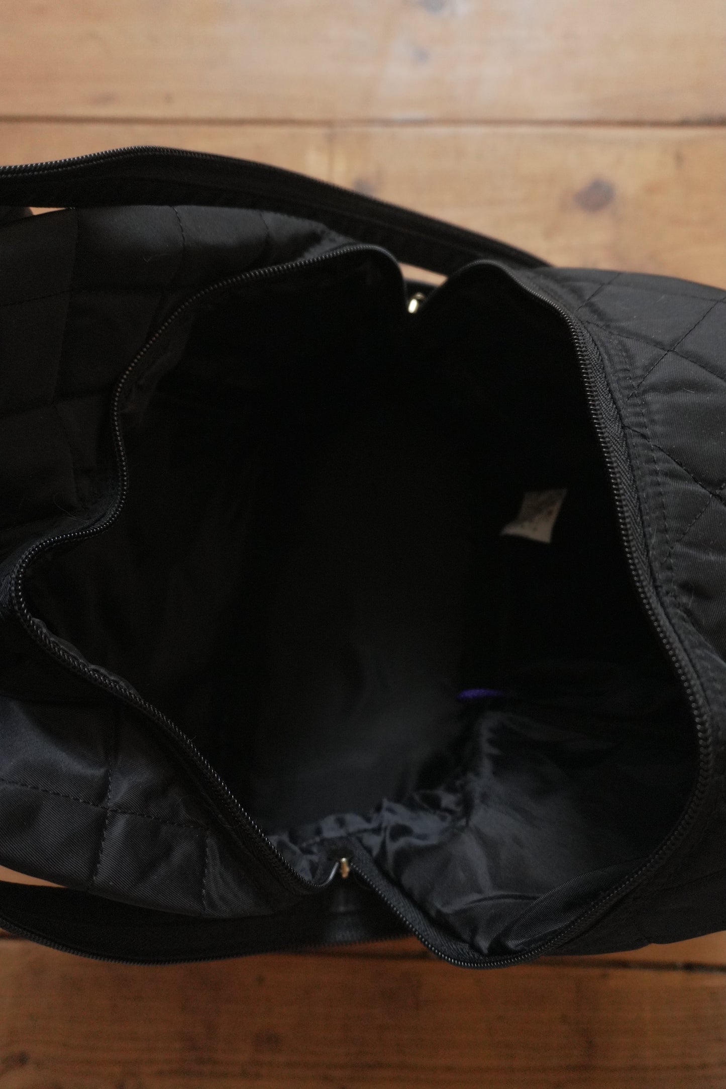 Valentino Backpack Black Quilted Gold Hardware Crossbody Double Straps