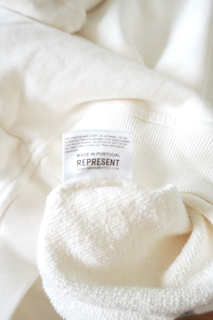 Represent Sweatshirt White Owner's Club Men's 2XS 100% Cotton Crew Neck NWOT