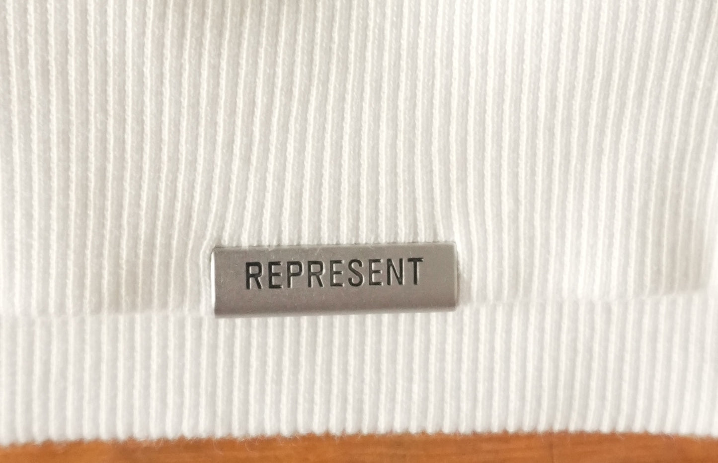 Represent Owners Club Sweatshirt White Oversized Men’s XL Cotton Sweater