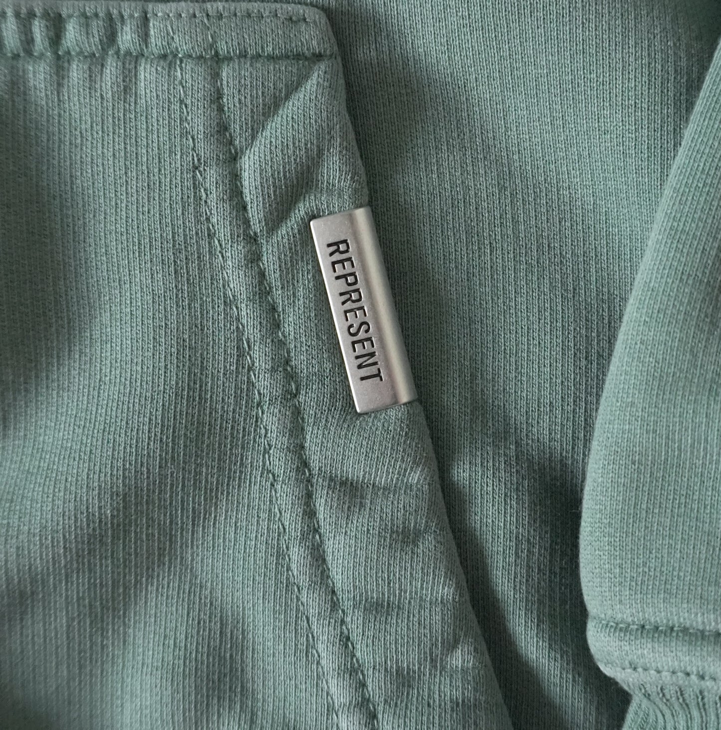 Represent Owners Club Hoodie Khaki Green Oversized Men’s Medium Sweatshirt