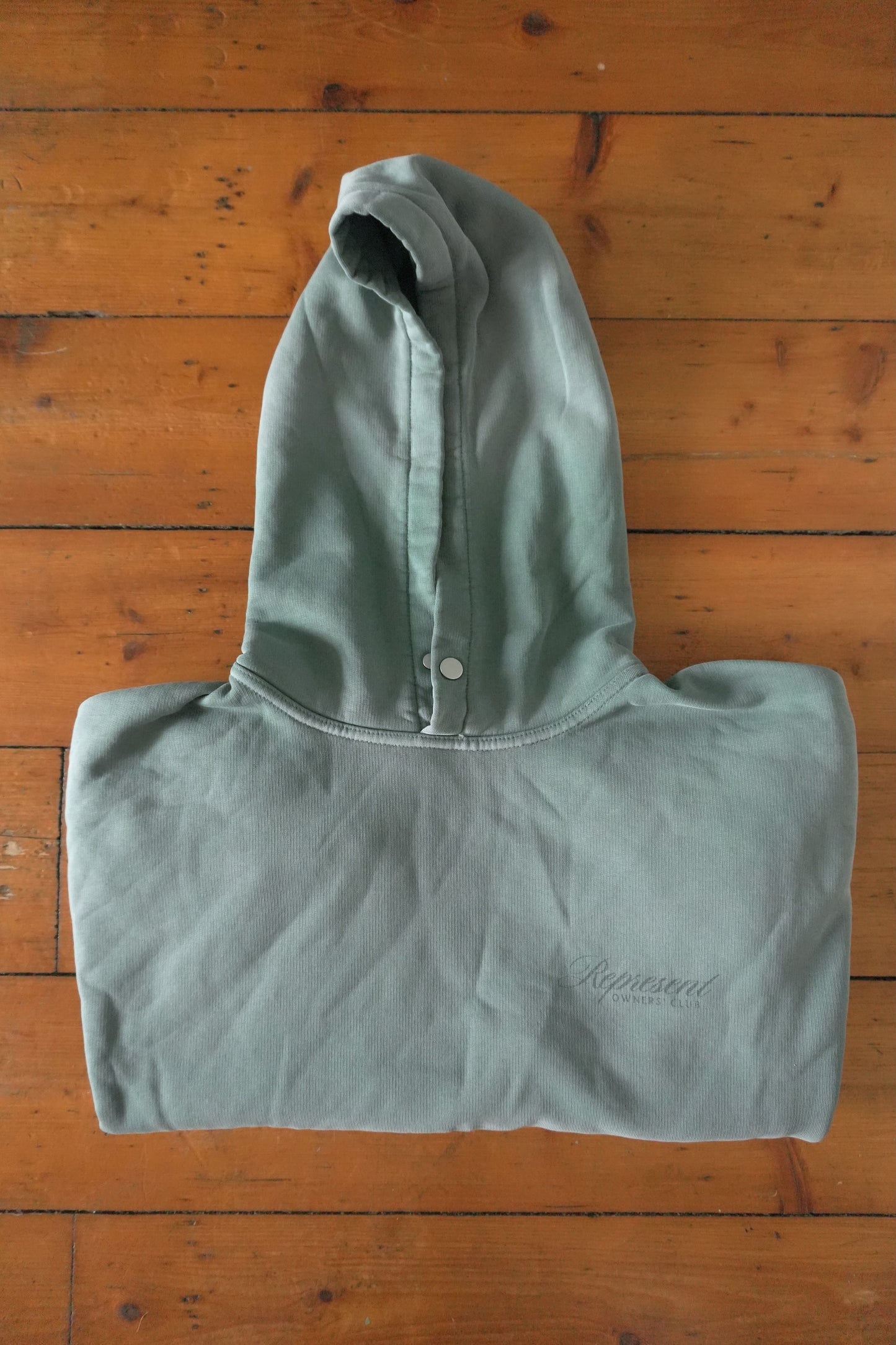 Represent Owners Club Hoodie Khaki Green Oversized Men’s Medium Sweatshirt
