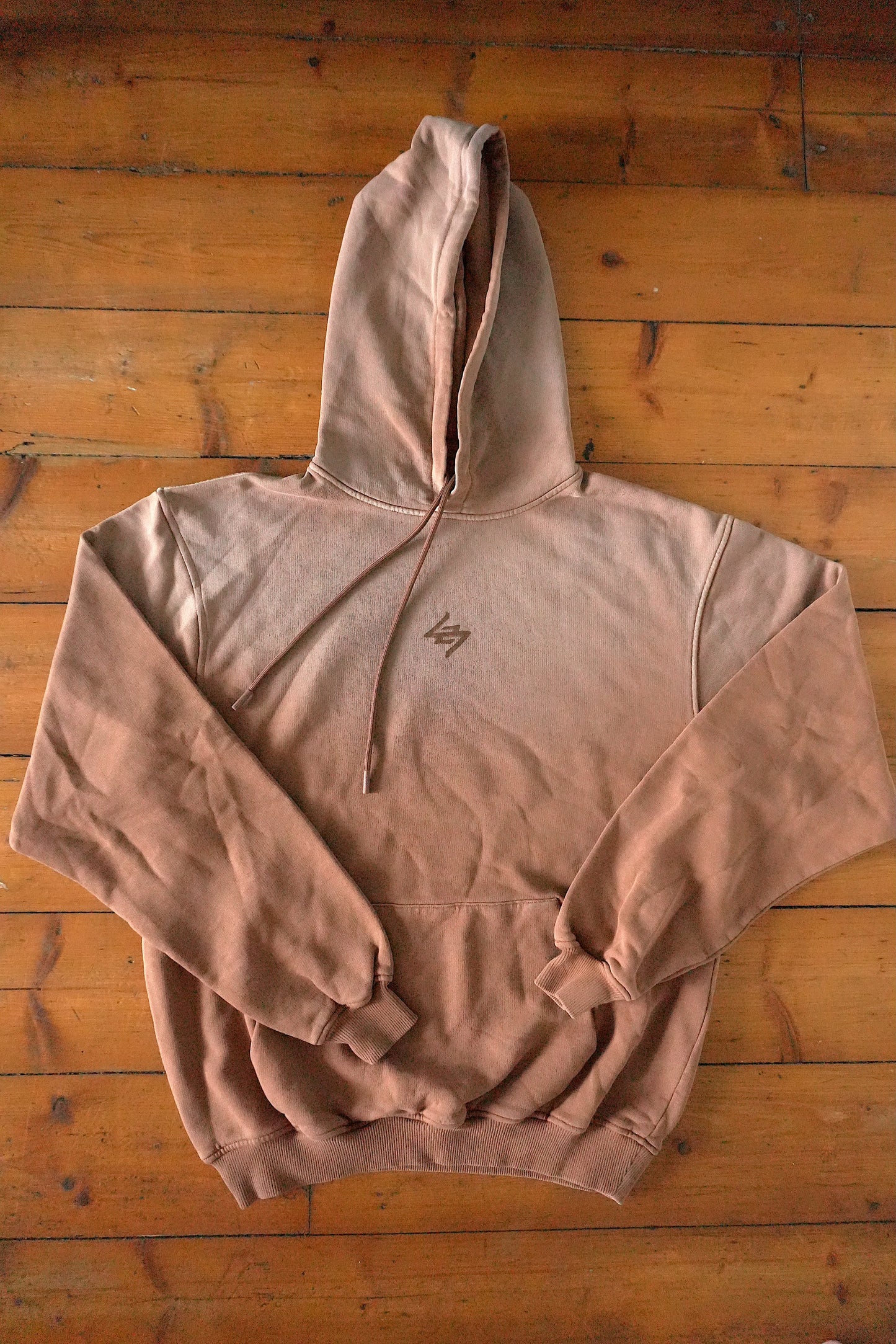 Represent 247 Motion Hoodie Brown Rust Fade Oversized XS Men’s Cotton Streetwear