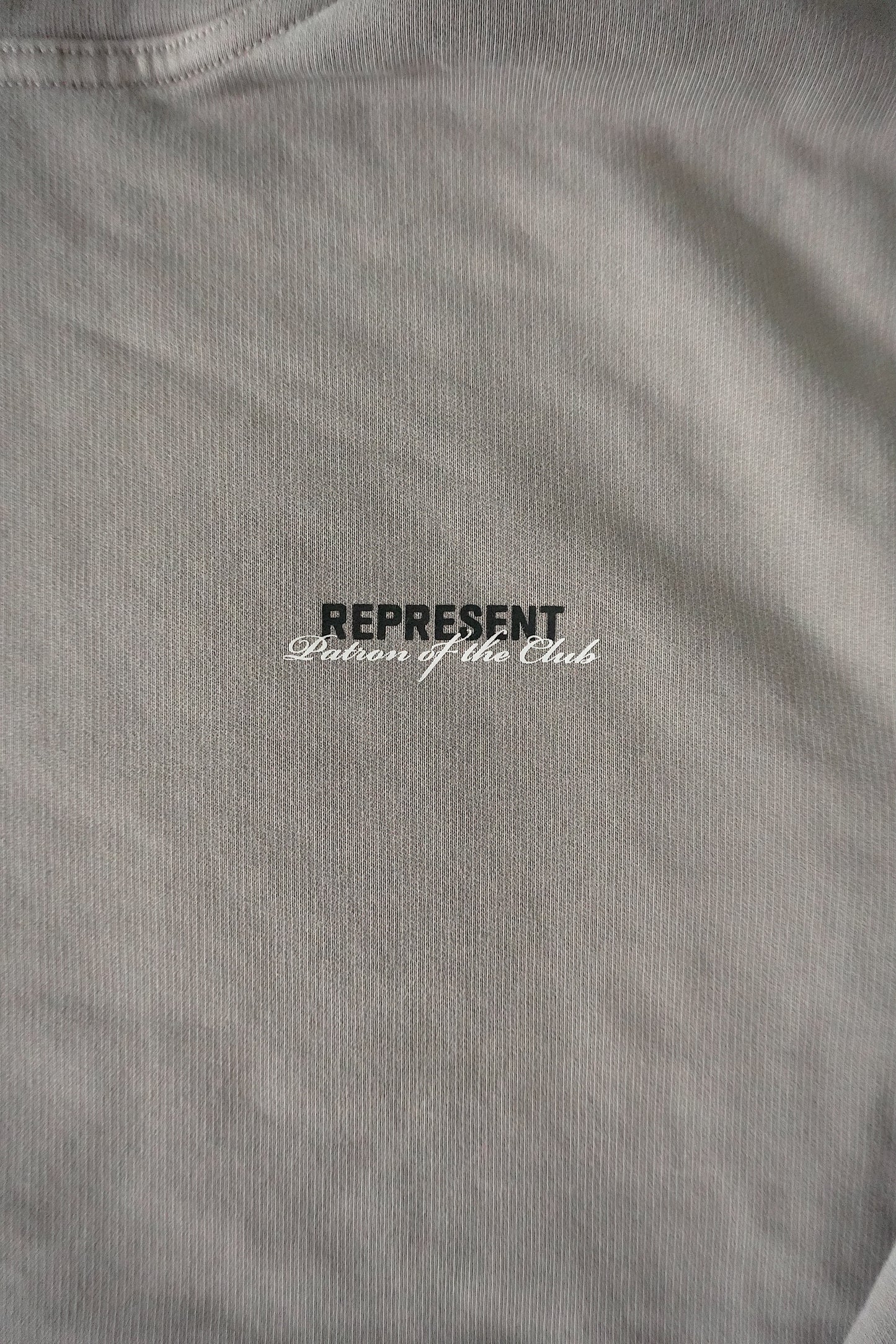 Represent Hoodie Patron Of The Club Light Grey Oversized XS Men’s Cotton BNWOT