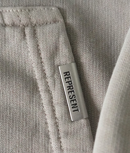 Represent Hoodie Patron Of The Club Light Grey Oversized XS Men’s Cotton BNWOT