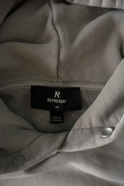 Represent Hoodie Patron Of The Club Light Grey Oversized XS Men’s Cotton BNWOT