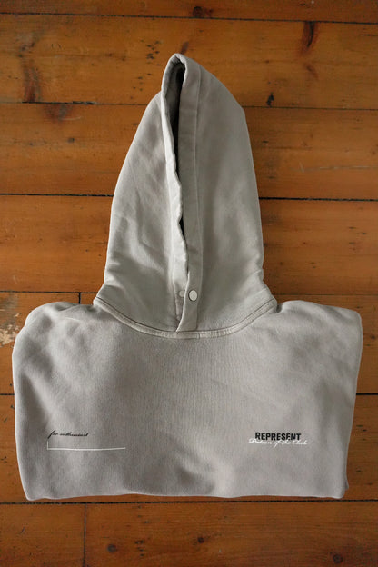 Represent Hoodie Patron Of The Club Light Grey Oversized XS Men’s Cotton BNWOT