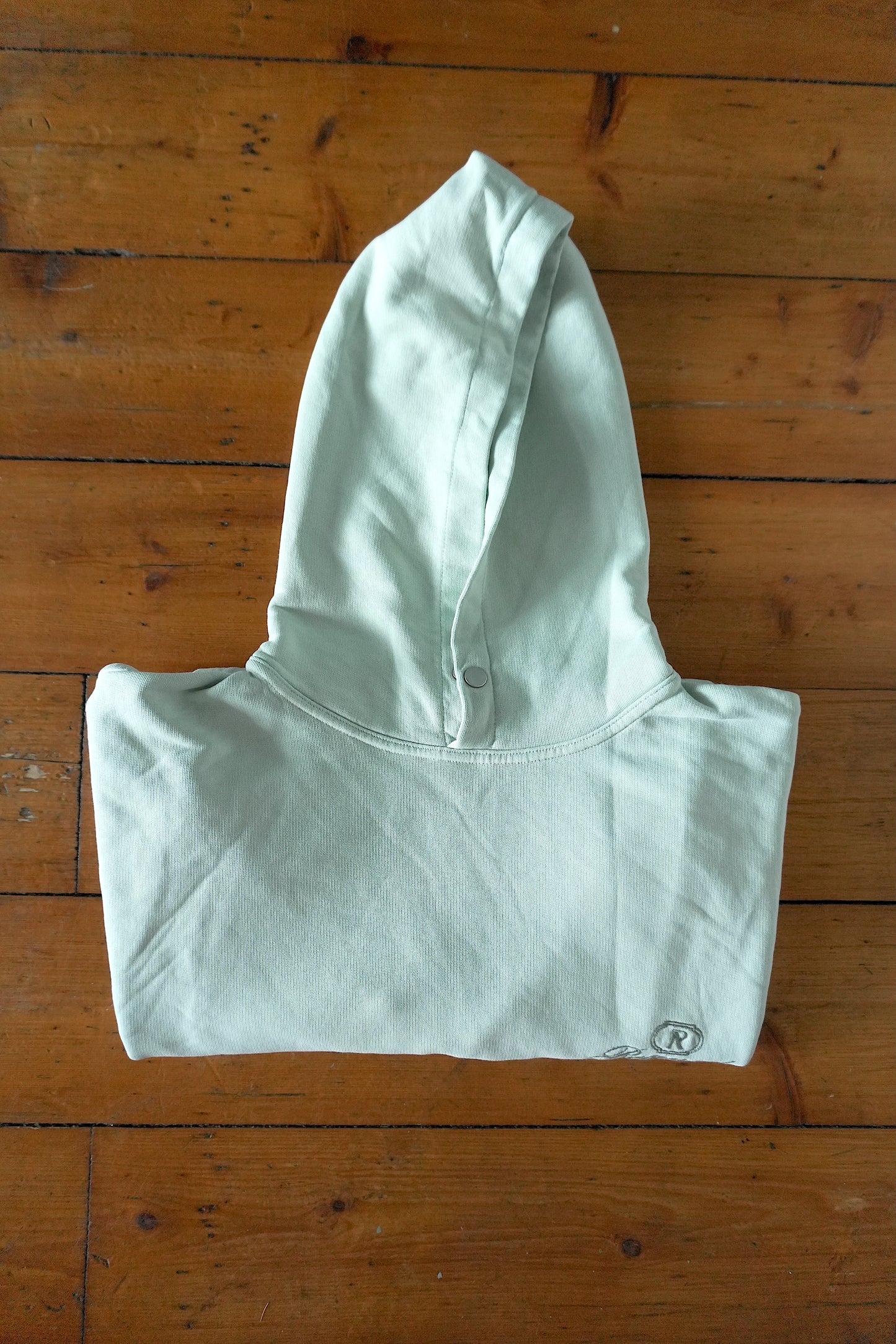 Represent Hoodie Oversized Light Green Men's Medium Grand Vintage Sweatshirt