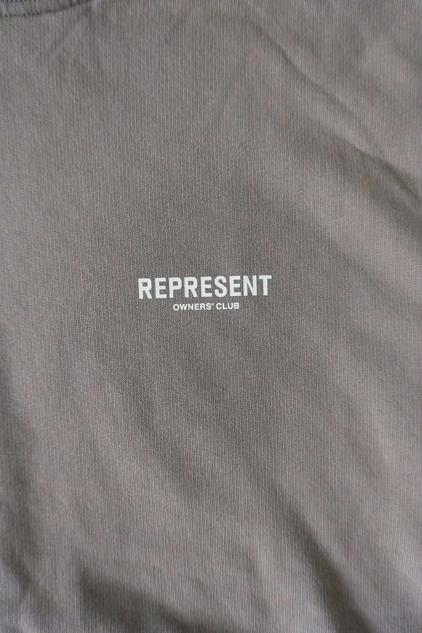 Represent Owners Club Hoodie – Fog Brown, Oversized Fit (Men’s XS) Sweatshirt